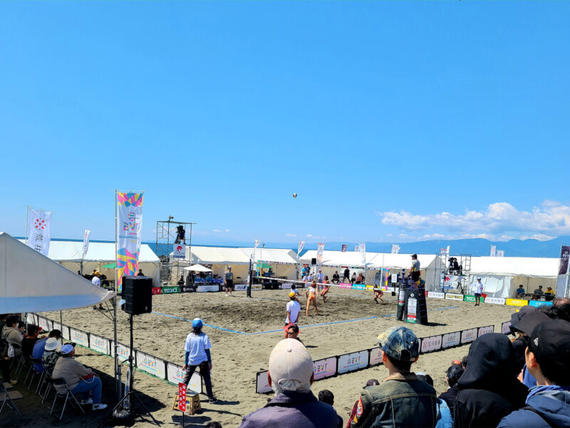 荒井商事さま　ビーチバレー大会のプロモーション